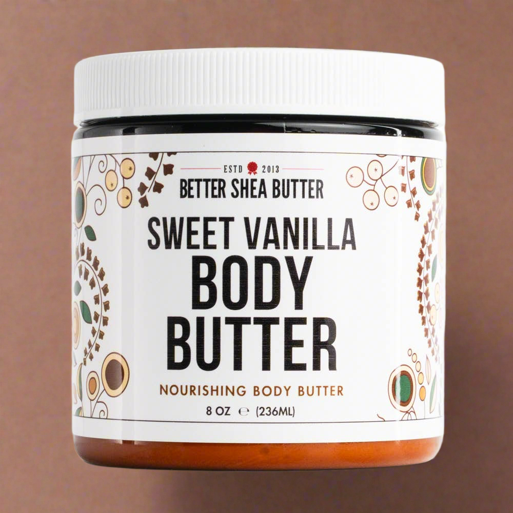 Natural Organic Body Butter Sweet Vanilla