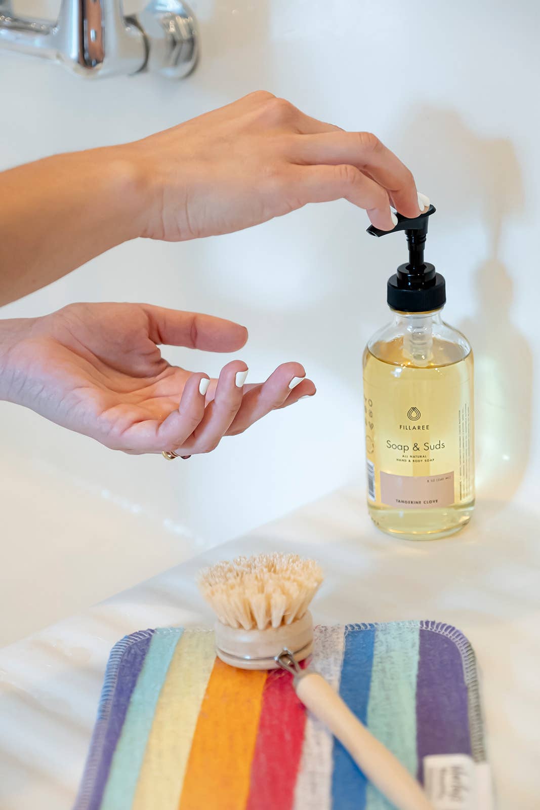 Soap & Suds - Glass Bottle