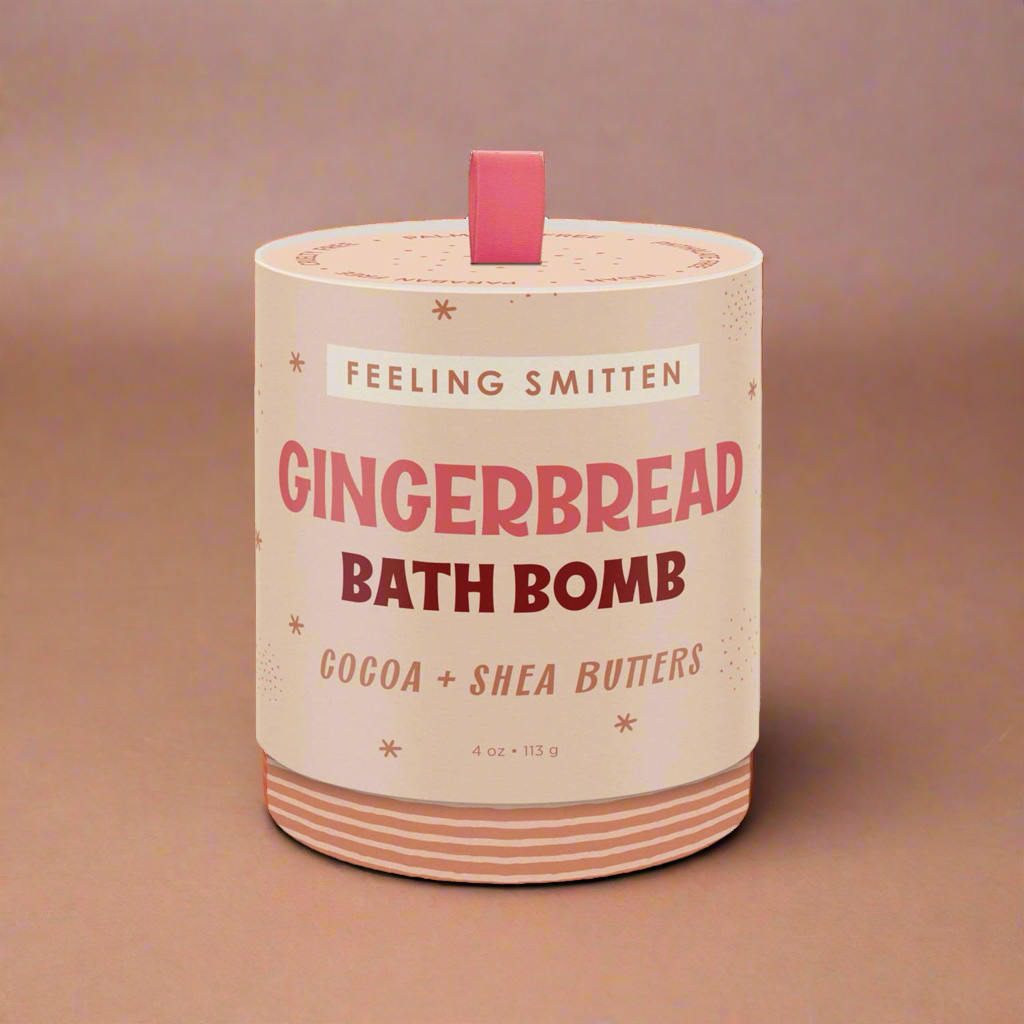 Gingerbread Bath Bomb Ornament