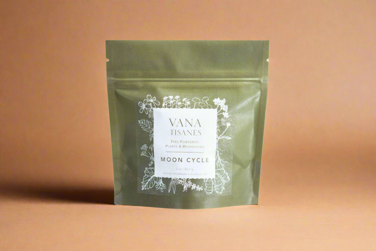Moon Cycle | Fine Plant & Mushroom Powder from Vana Tisanes