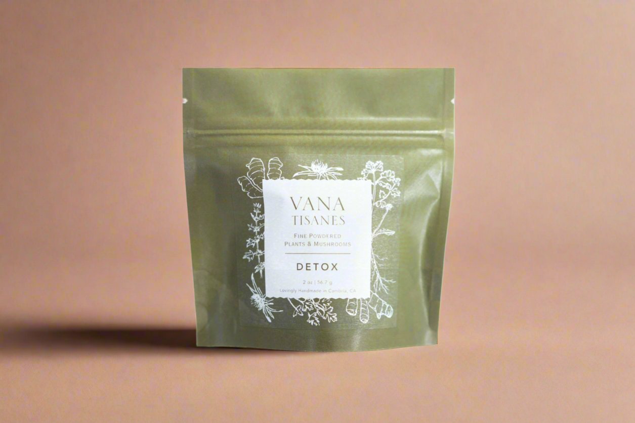 Detox | Fine Plant & Mushroom Powder from Vana Tisanes