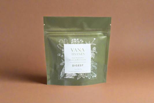 Digest | Fine Plant & Mushroom Powder from Vana Tisanes