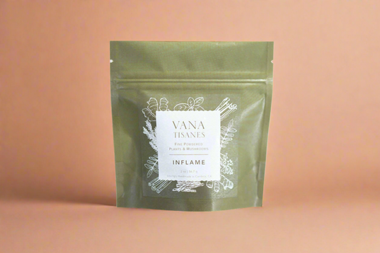 Inflame | Fine Plant & Mushroom Powder from Vana Tisanes