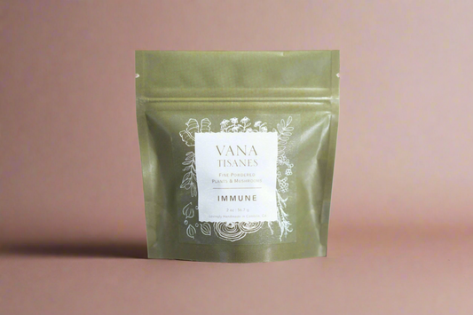 Immune | Fine Plant & Mushroom Powder from Vana Tisanes