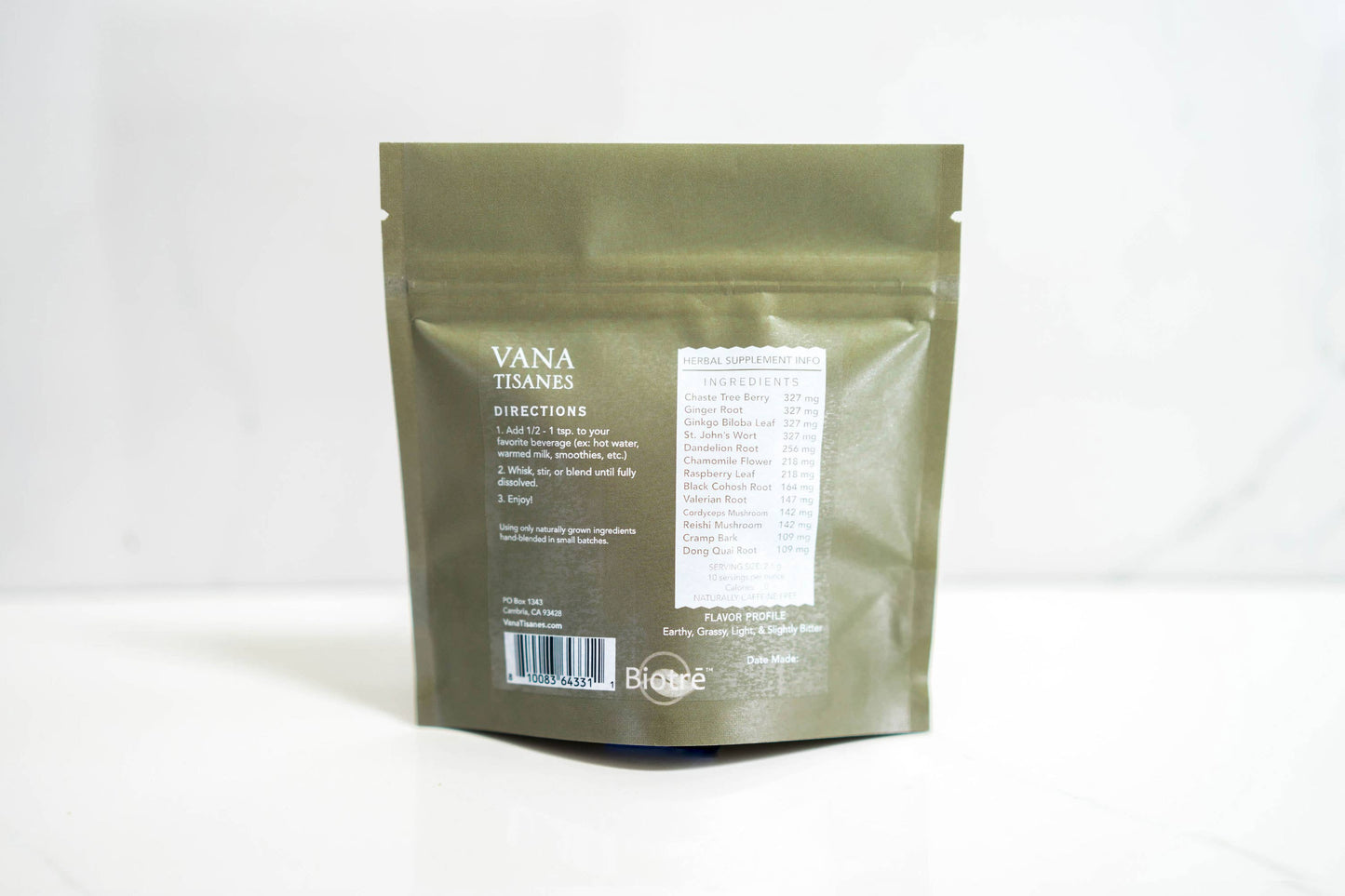 Moon Cycle | Fine Plant & Mushroom Powder from Vana Tisanes